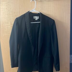 Elegant Black Women's Blazer Set